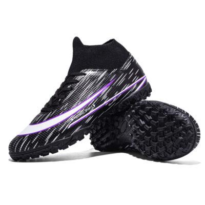 Track Spikes Football Shoes High Top Soccer Boots