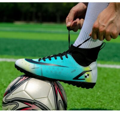 High Quality Soccer Shoes Neymar Football Boots Futsal Chuteira Campo Cleats Men Training Sneakers Ourdoor Women Footwear TF/AG