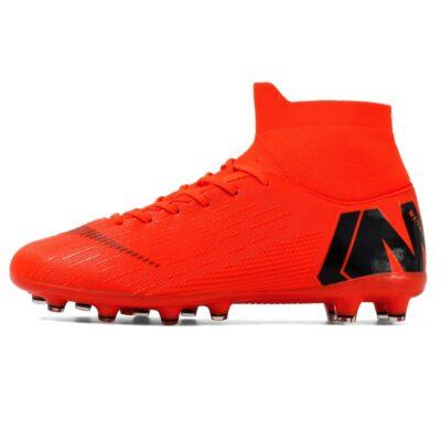High Top Men Soccer Cleats Training Sport Shoes